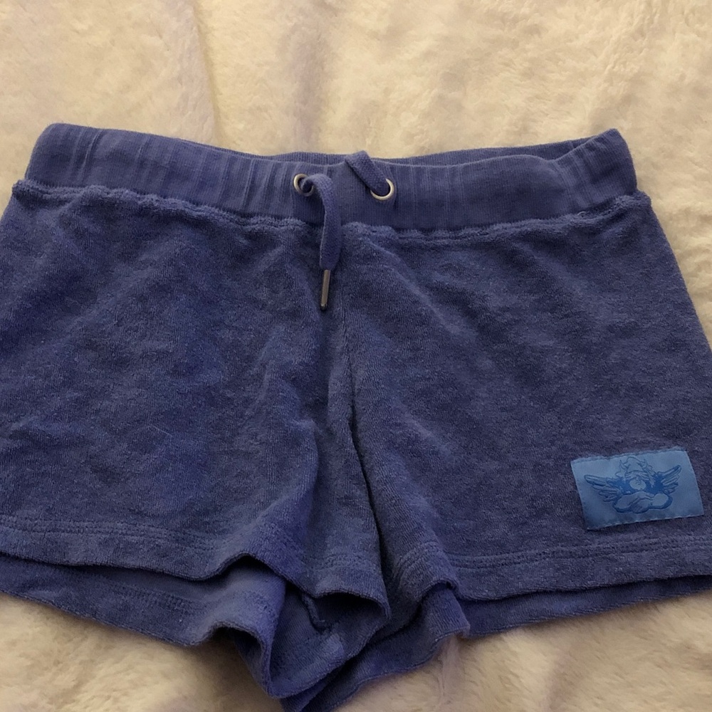 Boys Lie Indigo Terry Athletic Shorts